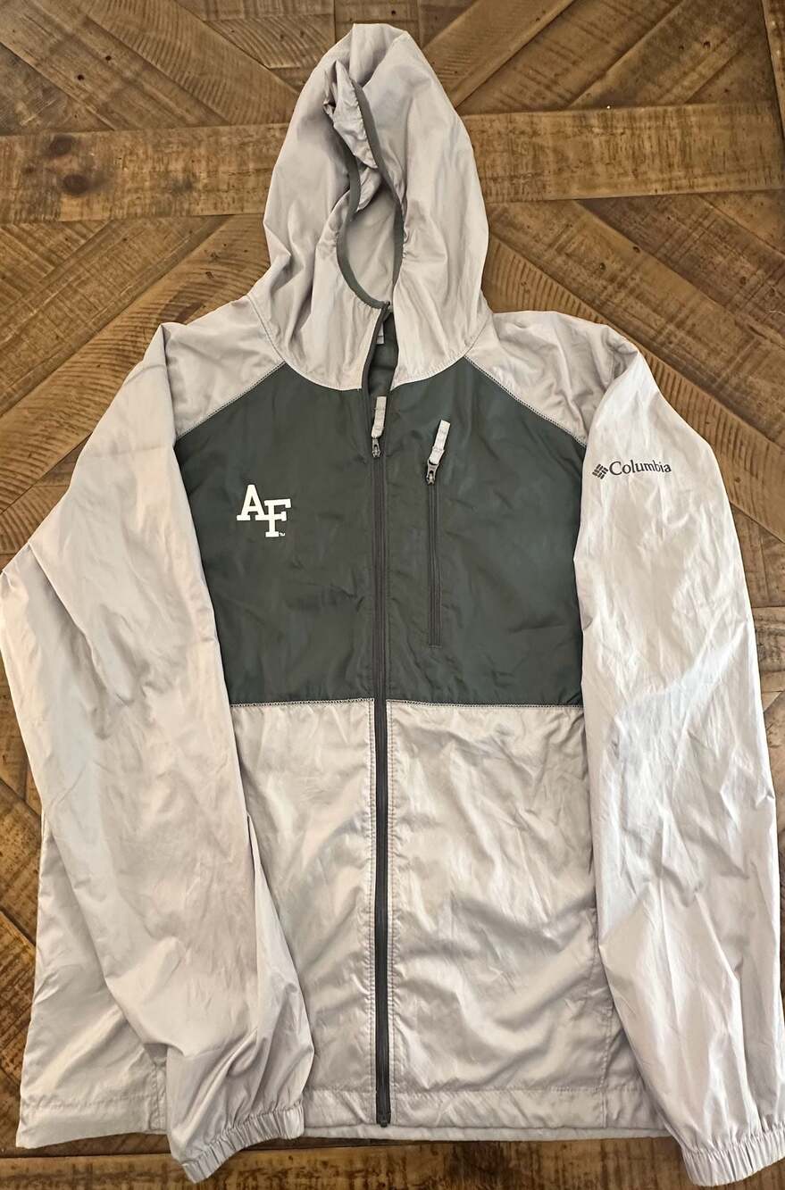 Columbia Air Force Falcons Flash Forward Hooded Windbreaker Jacket